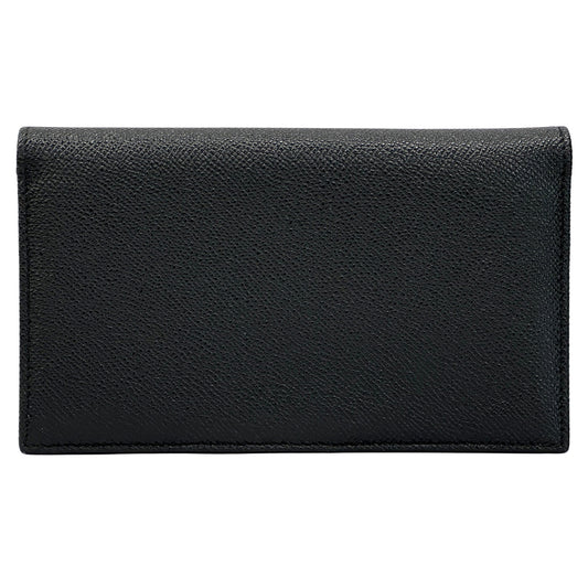BVLGARI ブルガリ ラージウォレット 長財布 ブルガリブルガリ マン ブラック レザー メンズ 【中古】