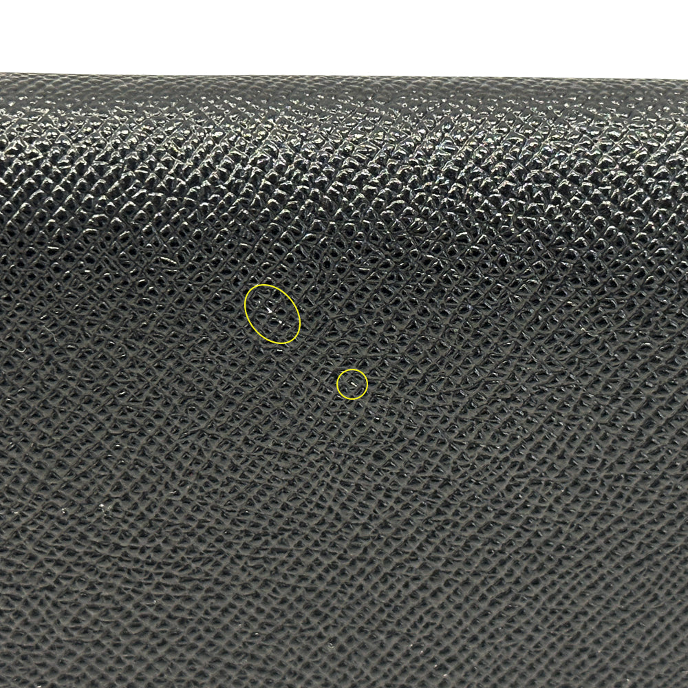 BVLGARI ブルガリ ラージウォレット 長財布 ブルガリブルガリ マン ブラック レザー メンズ 【中古】