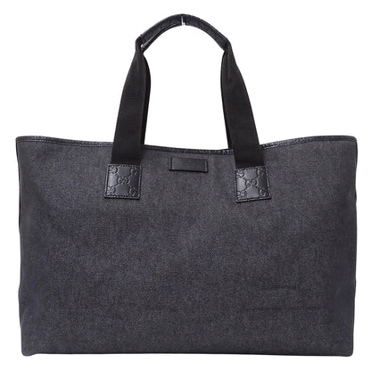 GUCCI グッチ トートバッグ グッチシマ ブラック 289626 デニム レディース 【中古】