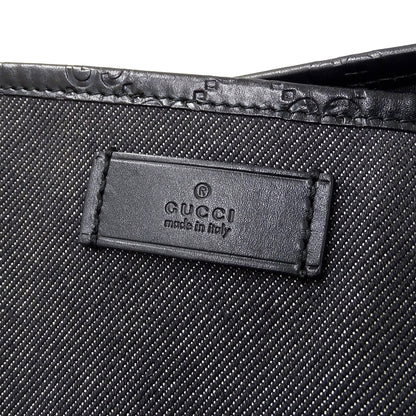 GUCCI グッチ トートバッグ グッチシマ ブラック 289626 デニム レディース 【中古】