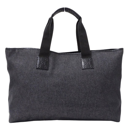 GUCCI グッチ トートバッグ グッチシマ ブラック 289626 デニム レディース 【中古】