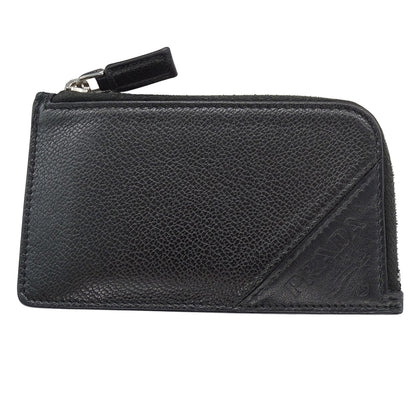 PRADA プラダ カードケース ブラック シルバー金具 2MC021 レディース メンズ 【中古】