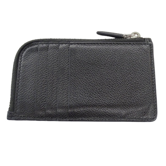 PRADA プラダ カードケース ブラック シルバー金具 2MC021 レディース メンズ 【中古】