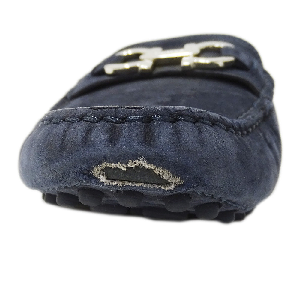 Ferragamo フェラガモ その他靴 ダブルガンチーニ ネイビー スエード レディース 【中古】