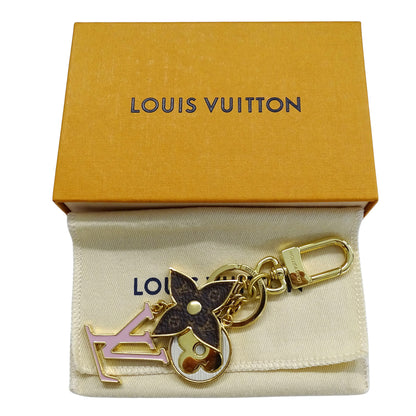 LOUIS VUITTON ルイ・ヴィトン キーホルダー・スプリングストリート チャーム モノグラム エピ メタル マルチカラー ゴールド レディース 【中古】