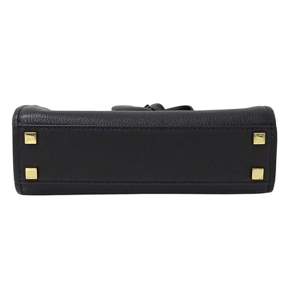 Michael Kors マイケル・コース 2wayバッグ ブラック レザー レディース 【中古】