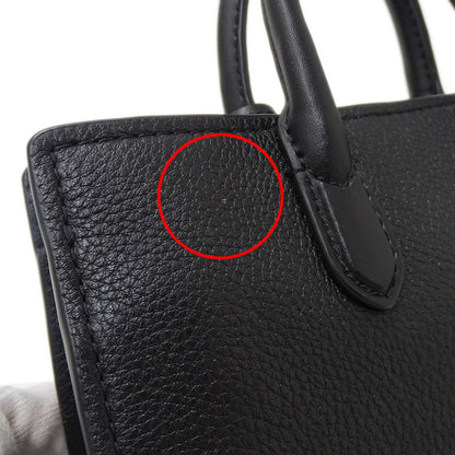 Michael Kors マイケル・コース 2wayバッグ ブラック レザー レディース 【中古】