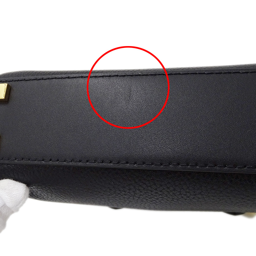 Michael Kors マイケル・コース 2wayバッグ ブラック レザー レディース 【中古】