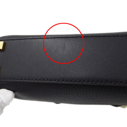 Michael Kors マイケル・コース 2wayバッグ ブラック レザー レディース 【中古】
