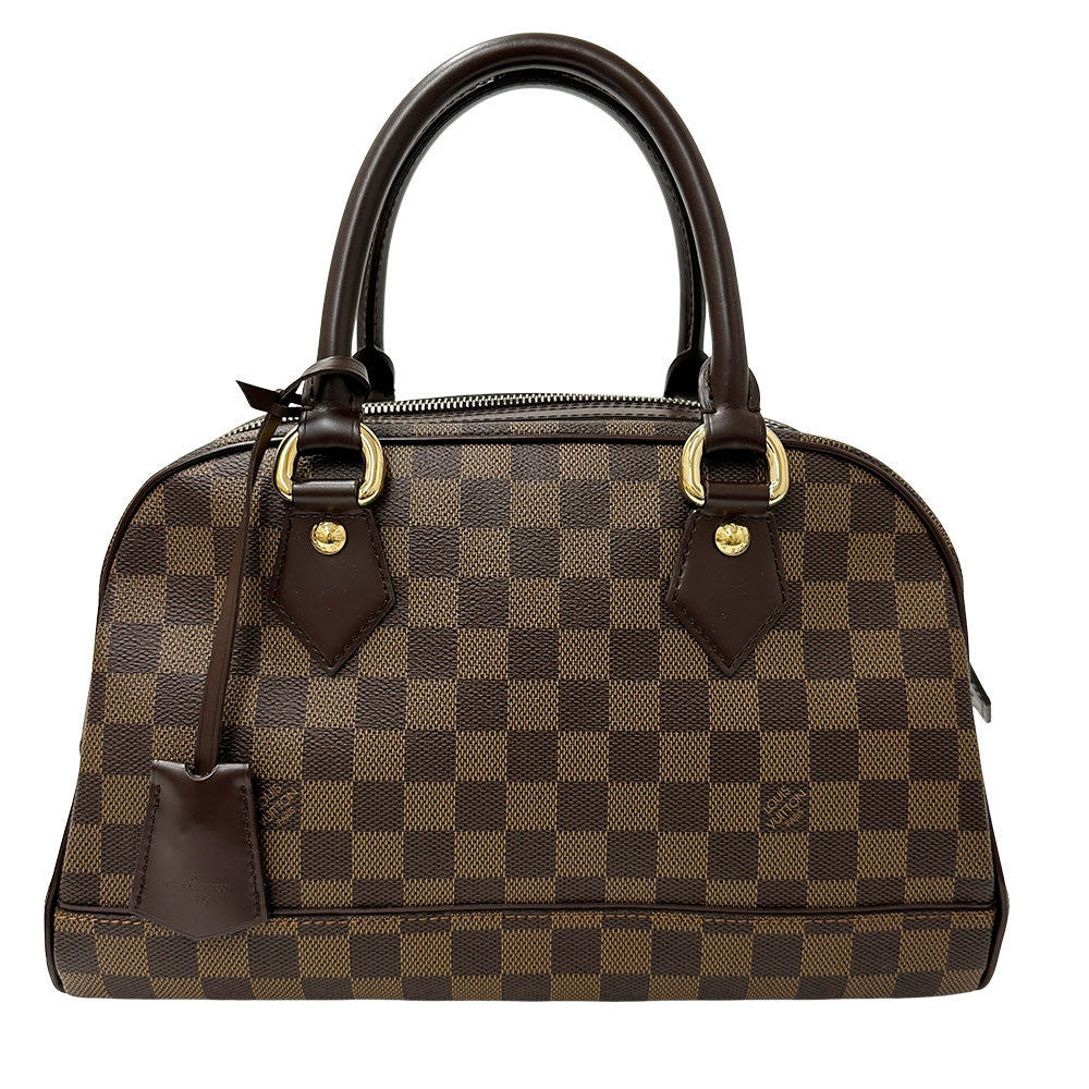 LOUIS VUITTON ルイ・ヴィトン ドゥオモ ハンドバッグ ダミエ ダミエエベヌ N60008 ダミエキャンバス レディース 【中古】