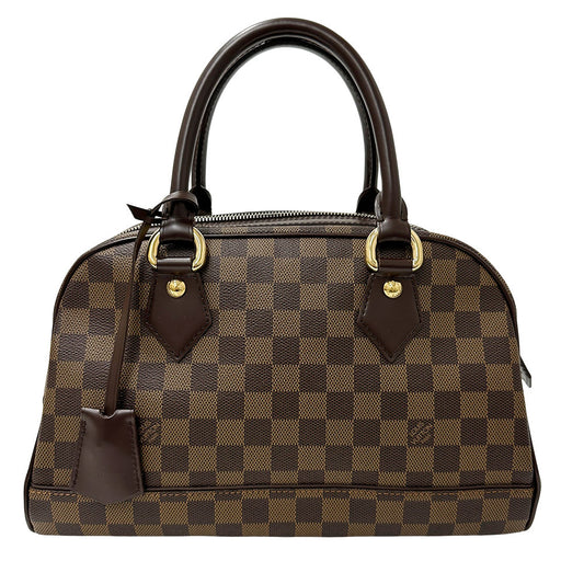 LOUIS VUITTON ルイ・ヴィトン ドゥオモ ハンドバッグ ダミエ ダミエエベヌ N60008 ダミエキャンバス レディース 【中古】