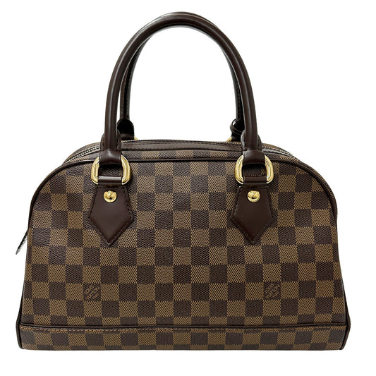 LOUIS VUITTON ルイ・ヴィトン ドゥオモ ハンドバッグ ダミエ ダミエエベヌ N60008 ダミエキャンバス レディース 【中古】