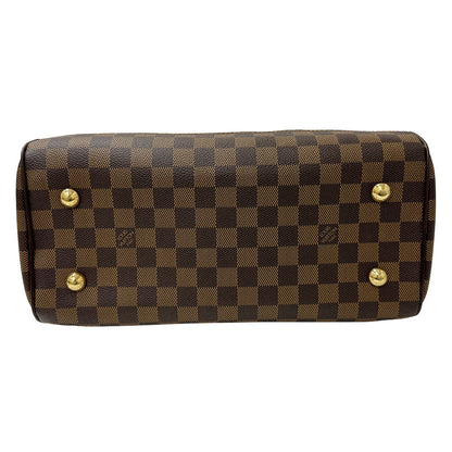 LOUIS VUITTON ルイ・ヴィトン ドゥオモ ハンドバッグ ダミエ ダミエエベヌ N60008 ダミエキャンバス レディース 【中古】