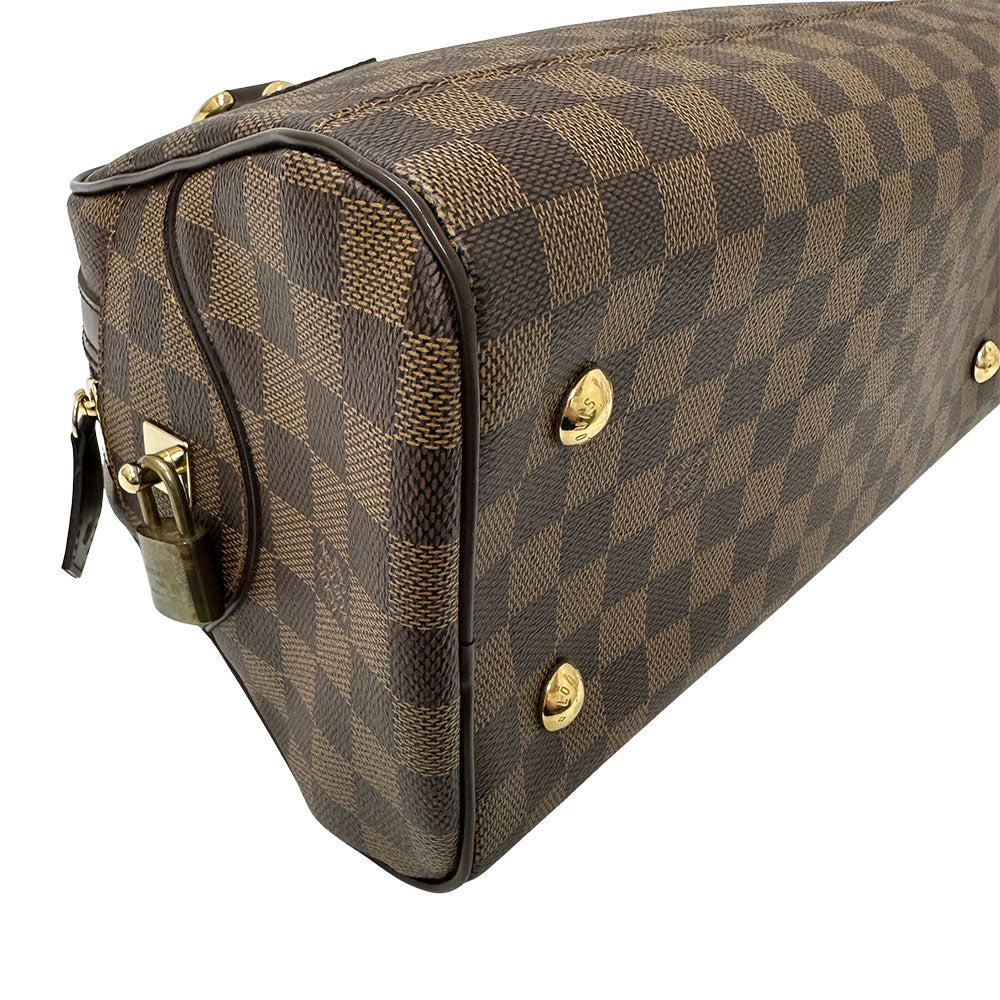 LOUIS VUITTON ルイ・ヴィトン ドゥオモ ハンドバッグ ダミエ ダミエエベヌ N60008 ダミエキャンバス レディース 【中古】