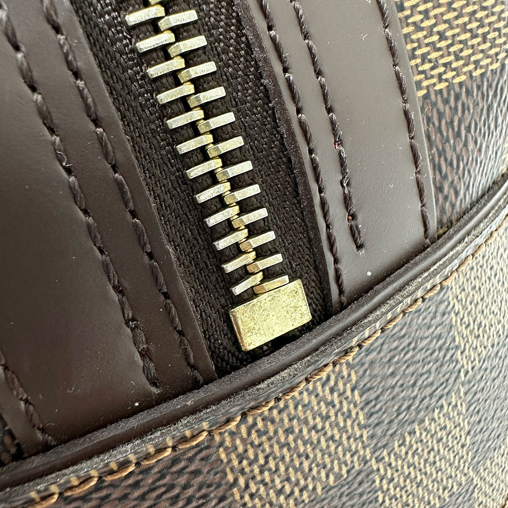 LOUIS VUITTON ルイ・ヴィトン ドゥオモ ハンドバッグ ダミエ ダミエエベヌ N60008 ダミエキャンバス レディース 【中古】
