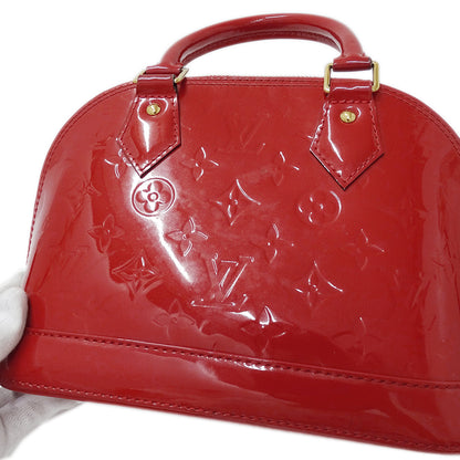 LOUIS VUITTON ルイ・ヴィトン アルマ BB 2wayバッグ モノグラム ヴェルニ ポムダムール M91606 モノグラムヴェルニ レディース 【中古】