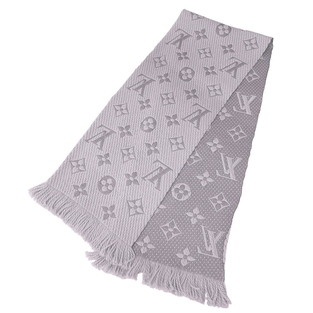 LOUIS VUITTON ルイ・ヴィトン エシャルプ・ロゴマニア マフラー・ストール モノグラム グリペルル M74742 ウール レディース 【中古】