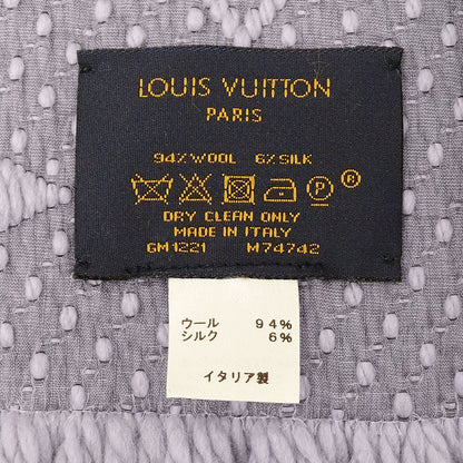 LOUIS VUITTON ルイ・ヴィトン エシャルプ・ロゴマニア マフラー・ストール モノグラム グリペルル M74742 ウール レディース 【中古】