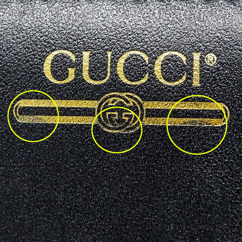 GUCCI グッチ 長財布 ブラック 547591 レザー メンズ 【中古】