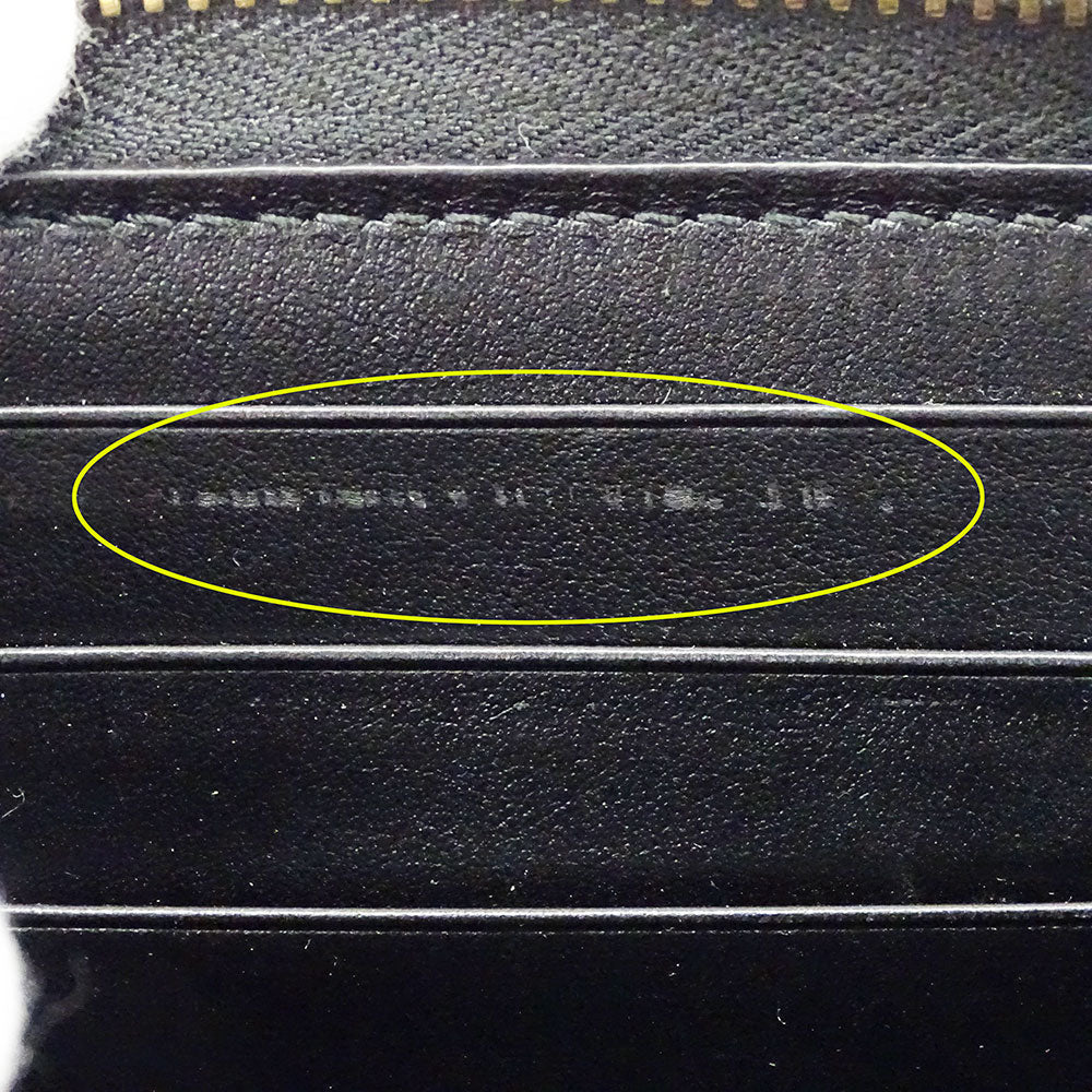 GUCCI グッチ 長財布 ブラック 547591 レザー メンズ 【中古】