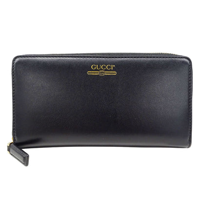 GUCCI グッチ 長財布 ブラック 547591 レザー メンズ 【中古】