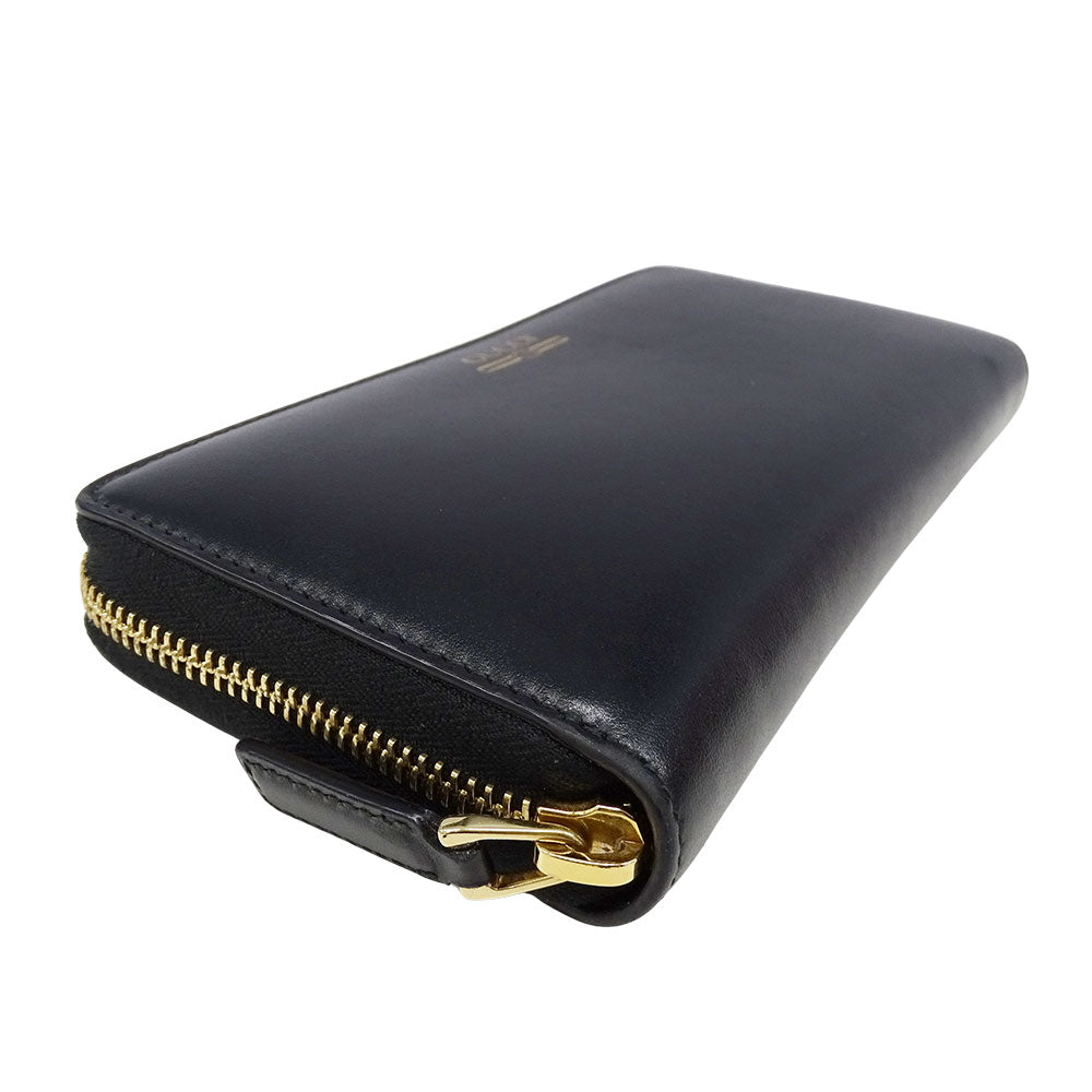 GUCCI グッチ 長財布 ブラック 547591 レザー メンズ 【中古】