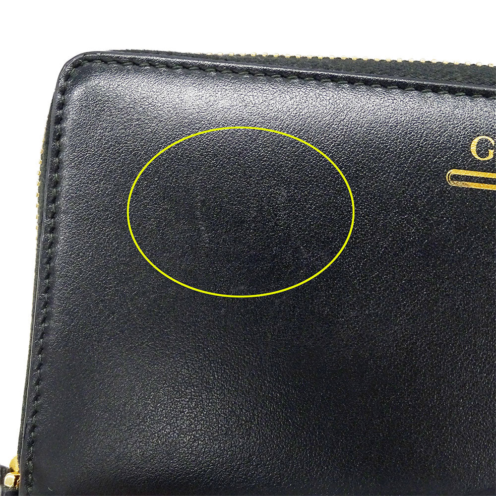 GUCCI グッチ 長財布 ブラック 547591 レザー メンズ 【中古】