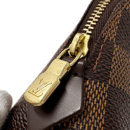 LOUIS VUITTON ルイ・ヴィトン ポシェット コスメティック PM 化粧ポーチ ダミエ ダミエエベヌ N47516 ダミエキャンバス レディース 【中古】