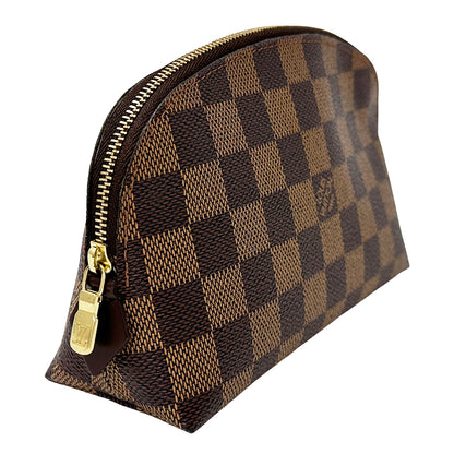 LOUIS VUITTON ルイ・ヴィトン ポシェット コスメティック PM 化粧ポーチ ダミエ ダミエエベヌ N47516 ダミエキャンバス レディース 【中古】