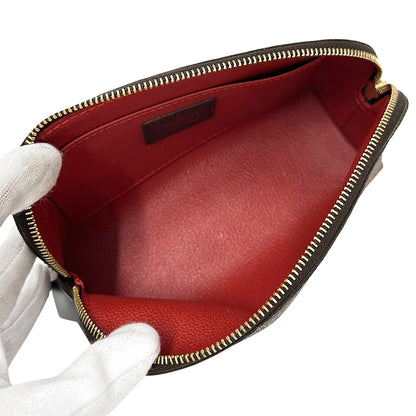 LOUIS VUITTON ルイ・ヴィトン ポシェット コスメティック PM 化粧ポーチ ダミエ ダミエエベヌ N47516 ダミエキャンバス レディース 【中古】