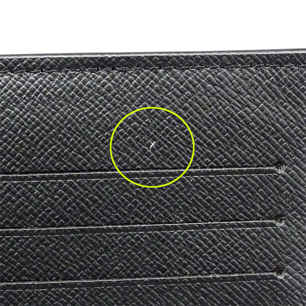 LOUIS VUITTON ルイ・ヴィトン ポルトフォイユ・ブラザ 長財布 タイガ ブラック M30501 タイガ メンズ 【中古】