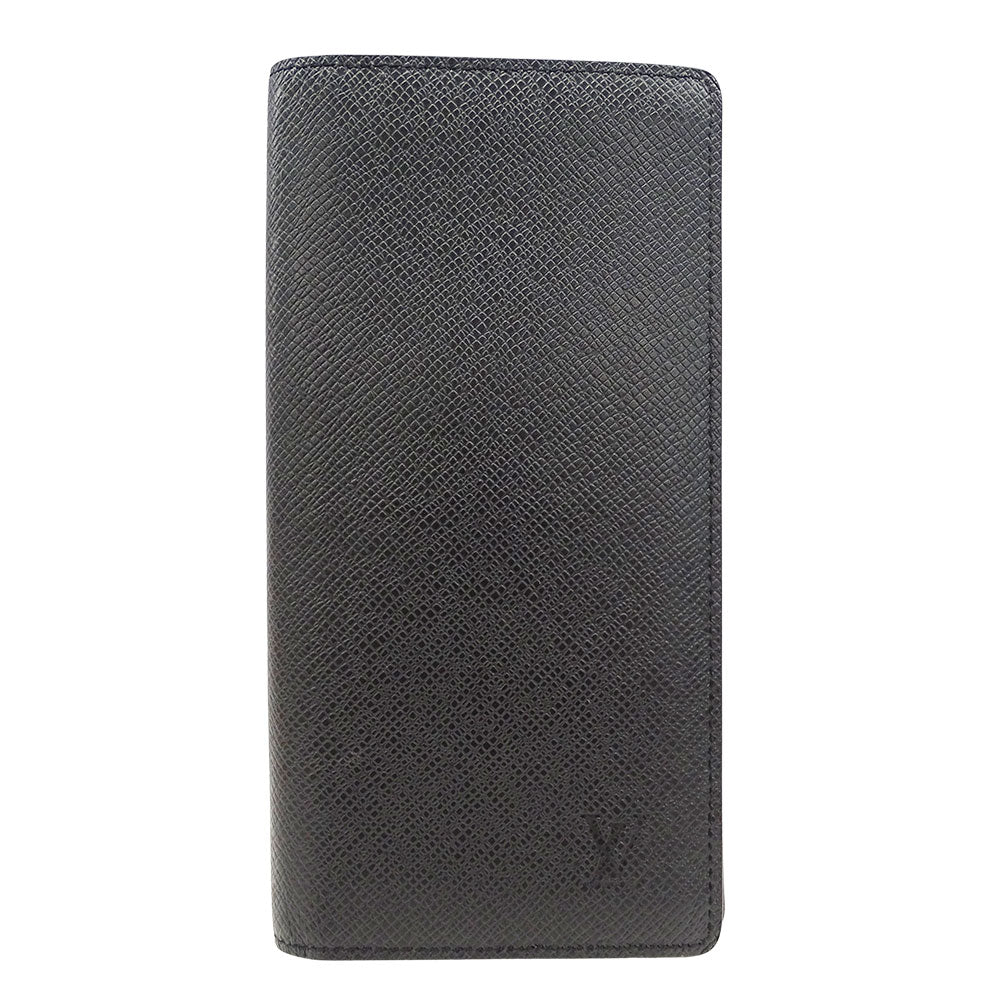 LOUIS VUITTON ルイ・ヴィトン ポルトフォイユ・ブラザ 長財布 タイガ ブラック M30501 タイガ メンズ 【中古】