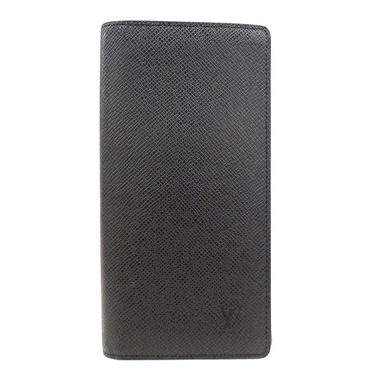LOUIS VUITTON ルイ・ヴィトン ポルトフォイユ・ブラザ 長財布 タイガ ブラック M30501 タイガ メンズ 【中古】