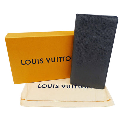 LOUIS VUITTON ルイ・ヴィトン ポルトフォイユ・ブラザ 長財布 タイガ ブラック M30501 タイガ メンズ 【中古】