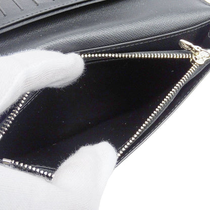 LOUIS VUITTON ルイ・ヴィトン ポルトフォイユ・ブラザ 長財布 タイガ ブラック M30501 タイガ メンズ 【中古】