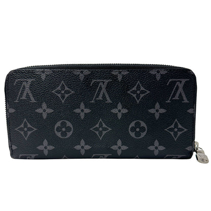 LOUIS VUITTON ルイ・ヴィトン ジッピーウォレット ホリゾンタル 長財布 エクリプス ブラック M11611 モノグラムエクリプス メンズ 【中古】