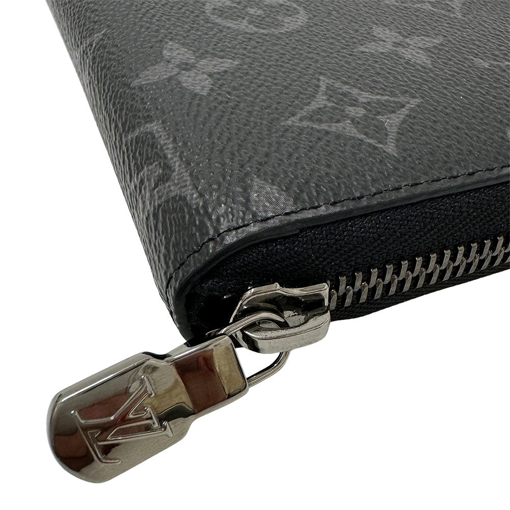 LOUIS VUITTON ルイ・ヴィトン ジッピーウォレット ホリゾンタル 長財布 エクリプス ブラック M11611 モノグラムエクリプス メンズ 【中古】