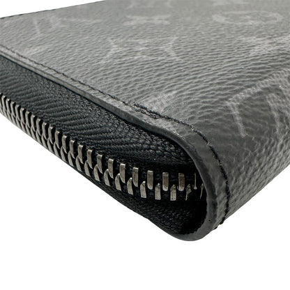 LOUIS VUITTON ルイ・ヴィトン ジッピーウォレット ホリゾンタル 長財布 エクリプス ブラック M11611 モノグラムエクリプス メンズ 【中古】