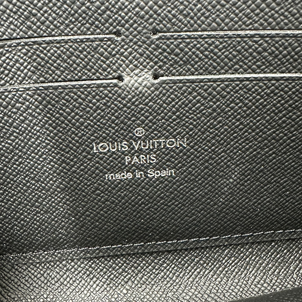 LOUIS VUITTON ルイ・ヴィトン ジッピーウォレット ホリゾンタル 長財布 エクリプス ブラック M11611 モノグラムエクリプス メンズ 【中古】