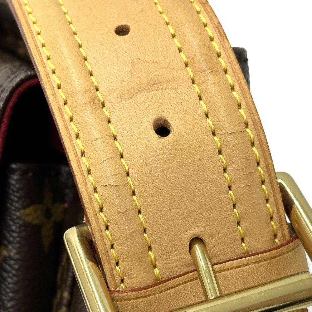 LOUIS VUITTON ルイ・ヴィトン ヴィバ シテ GM ショルダーバッグ モノグラム ブラウン M51163 モノグラムキャンバス レディース 【中古】