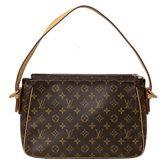 LOUIS VUITTON ルイ・ヴィトン ヴィバ シテ GM ショルダーバッグ モノグラム ブラウン M51163 モノグラムキャンバス レディース 【中古】