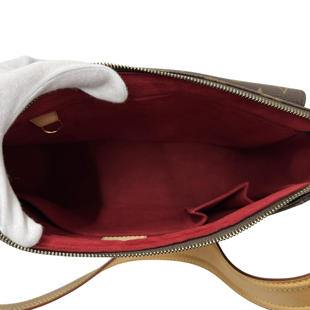 LOUIS VUITTON ルイ・ヴィトン ヴィバ シテ GM ショルダーバッグ モノグラム ブラウン M51163 モノグラムキャンバス レディース 【中古】