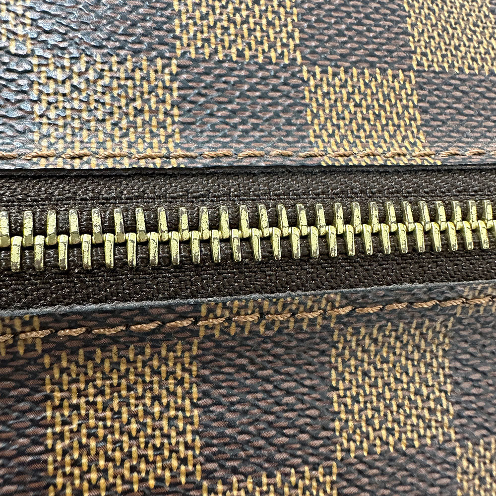 LOUIS VUITTON ルイ・ヴィトン ブルックリン MM ショルダーバッグ ダミエ ダミエエベヌ N51211 ダミエキャンバス メンズ 【中古】