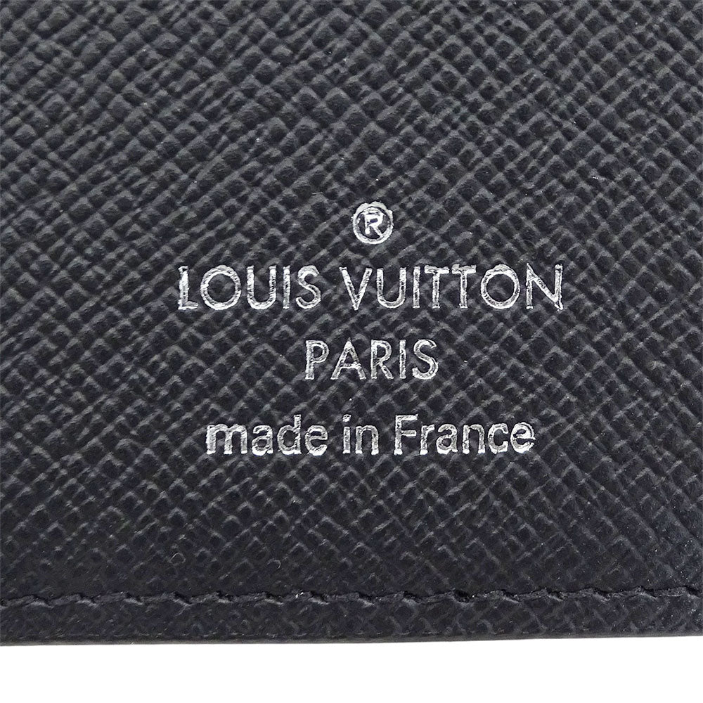 LOUIS VUITTON ルイ・ヴィトン ポルトフォイユ・ブラザ 長財布 ダミエ グラフィット ブラック N62665 ダミエグラフィットキャンバス メンズ 【中古】