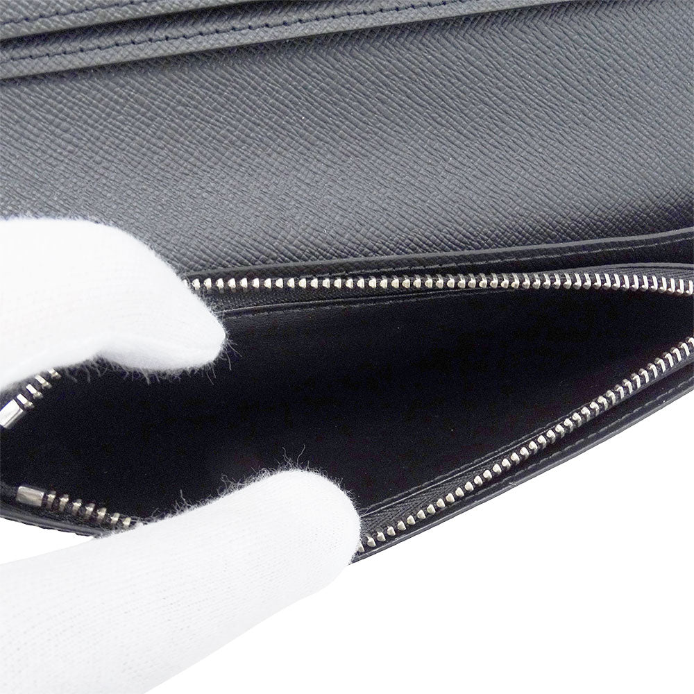 LOUIS VUITTON ルイ・ヴィトン ポルトフォイユ・ブラザ 長財布 ダミエ グラフィット ブラック N62665 ダミエグラフィットキャンバス メンズ 【中古】