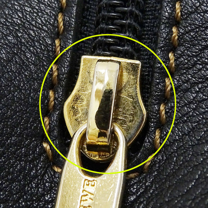 LOEWE ロエベ ショルダーバッグ アントン ブラック レザー レディース 【中古】