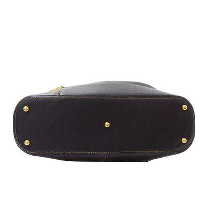 LOEWE ロエベ ショルダーバッグ アントン ブラック レザー レディース 【中古】