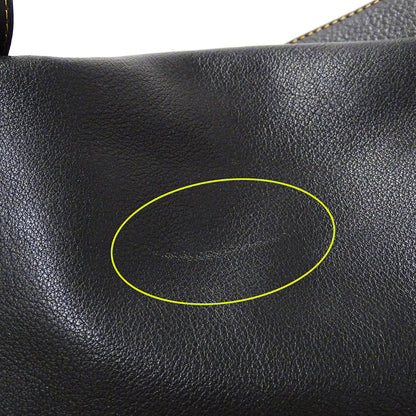 LOEWE ロエベ ショルダーバッグ アントン ブラック レザー レディース 【中古】