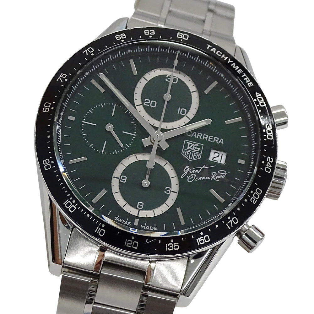 TAG Heuer タグホイヤー カレラ CV201F BA0794 メンズ 腕時計 グレートオーシャンロード 日本限定600本 自動巻き AT ステンレス SS 磨き済み 【中古】