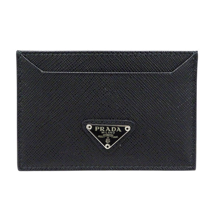 PRADA プラダ カードケース ブラック 1MC208 メンズ 【中古】